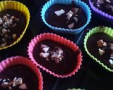 Foto langkah ke 5 dari resep Mini Brownie Almond keto.