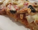 Foto del paso 3 de la receta: Pizza vegana con veganceta, palmitos y olivas