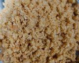 A picture of step 5 of Coconut Mava Burfi.