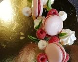 Une image de l'étape 7 de Bavarois framboises.