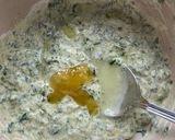 A picture of step 2 of Mint Sauce.