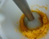 Foto del paso 2 de la receta: Cupcakes de mandarina con corazón de dulce de leche