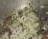 A picture of step 4 of Veg Pulao.