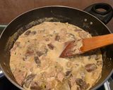 Lapockás-gombás tészta recept fázis 2 fotója