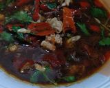 รูปขั้นตอนการทำที่ 6 ของ กะเพราปลาหมึกราดข้าวไข่ดาว