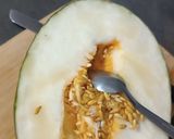 Foto del paso 1 de la receta Crema de Melón y Melocotón 🍈 🍑