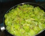 ডাটা + পাতা সহ কৃষ্ণ কচু রান্না রেসিপির ধাপ 3 ছবি