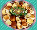 A picture of step 3 of Pav bhaji.