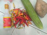 Asinan timun bengkuang
