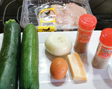 Foto del paso 1 de la receta: Calabacines rellenos