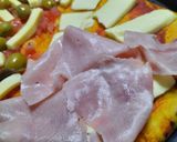 Foto del paso 4 de la receta: Pizza 4 puntos de sabor