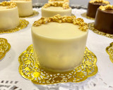 Foto del paso 23 de la receta: Tartitas de chocolate “negro y blanco”, rellenas con crema de nueces