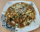 Foto langkah ke 10 dari resep Japchae (glass noodle) Bihun Goreng Korea.