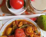 সুস্বাদু চেরি টমেটোর চিংড়ি কারি (suswadu cherry tomato chingri curry recipe in Bengali) রেসিপির ধাপ 8 ছবি
