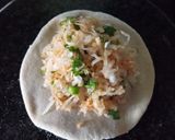 A picture of step 5 of Mulli paratha.