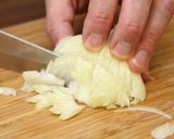 Krémsajtos-húsos spagetti recept fázis 1 fotója