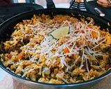 รูปขั้นตอนการทำที่ 4 ของ Paella