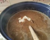 Lencsefőzelék recept fázis 2 fotója