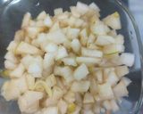 A picture of step 1 of Pear 🍐semolina halwa.