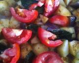 Aloo baingan sabzi(potato, eggplant vegetable) recipe step 5 photo