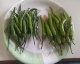 ग्रीन चिली सॉस (green chilli sauce recipe in Hindi) रेसिपी चरण 1 फोटो