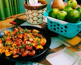 A picture of step 7 of Chilli Paneer.