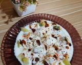 A picture of step 3 of Dahi Bhalle.