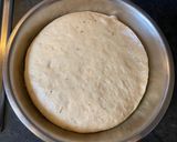 A picture of step 5 of Focaccia bread.