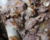 A picture of step 1 of Beef white biryani.