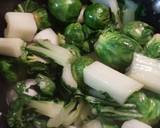 Brussels Sprouts meet Bok Choy recipe step 2 photo