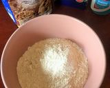 A picture of step 5 of Banana Blueberry Muffin (Vegan).