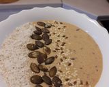 ,,Śliwkowe smoothie bowl z bakaliami,, krok przepisu 2 zdjęcie