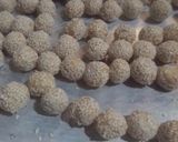 Foto langkah ke 5 dari resep Onde-onde ketawa mini dan renyah.
