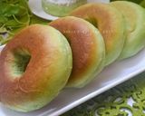 Foto langkah ke 12 dari resep Donat Pandan Menul 🍩🌿.