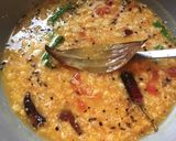 A picture of step 5 of Coconut Chana Dal.