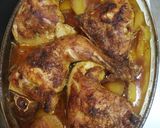 Foto del paso 7 de la receta: Cuartos de Pollo con patatas y cebolla al Neeson