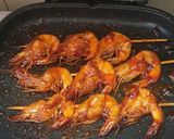 Foto langkah ke 6 dari resep UDANG bakar Saus Madu Yummy🦐🦐🦐.