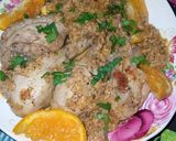 A picture of step 8 of Orange Yoghurt Chicken.