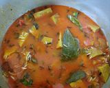 A picture of step 8 of Raw jackfruit Biryani.