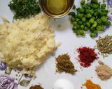 A picture of step 1 of Masala Bati.