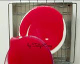Foto langkah ke 6 dari resep MIRROR GLAZE CAKE: CARA MEMBUAT GELATIN ART CAKE.