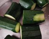 Zucchini sabji recipe step 1 photo