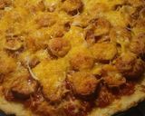 A picture of step 10 of Smoked Sausage Pizza.