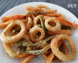 Foto del paso 1 de la receta: Ensalada de repollo con verduras en tempura