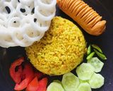 Foto langkah ke 3 dari resep Nasi Goreng Kuning.