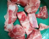 Hình bước làm 1 của món Mì sườn kho thơm