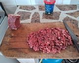 Foto del paso 1 de la receta: Pan de carne con masa de hojaldre
