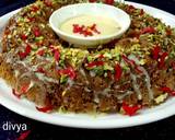 Pistachio dry fruit rose cake recipe step 7 photo