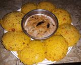 A picture of step 4 of Instant rava idli.