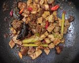 Foto langkah ke 7 dari resep Ampela ati ayam tempe bumbu mercon.